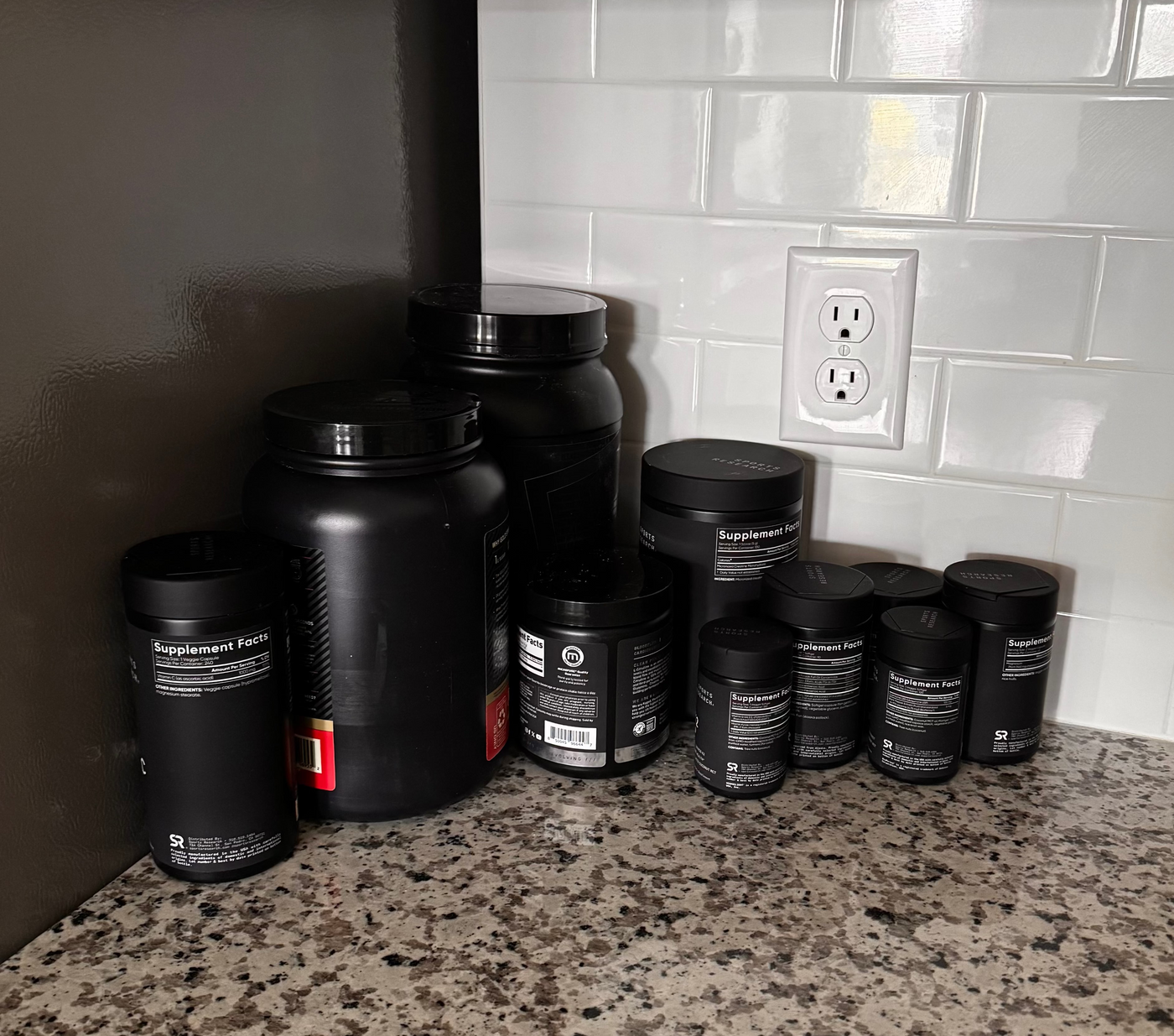 The early ingredients and samples in Salem’s kitchen
